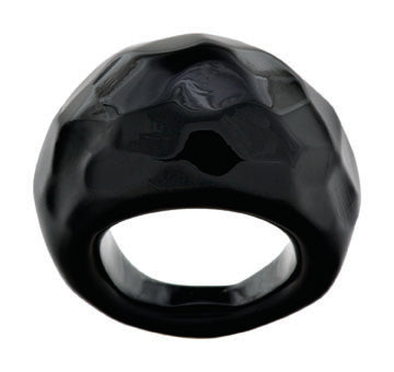 Tre Gisele Ebony Ebony - Lg - Ring - Jewelry