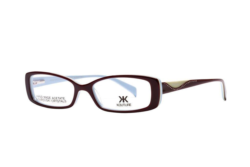 Kouture Kh1002 Burgundy Light Blue Optical