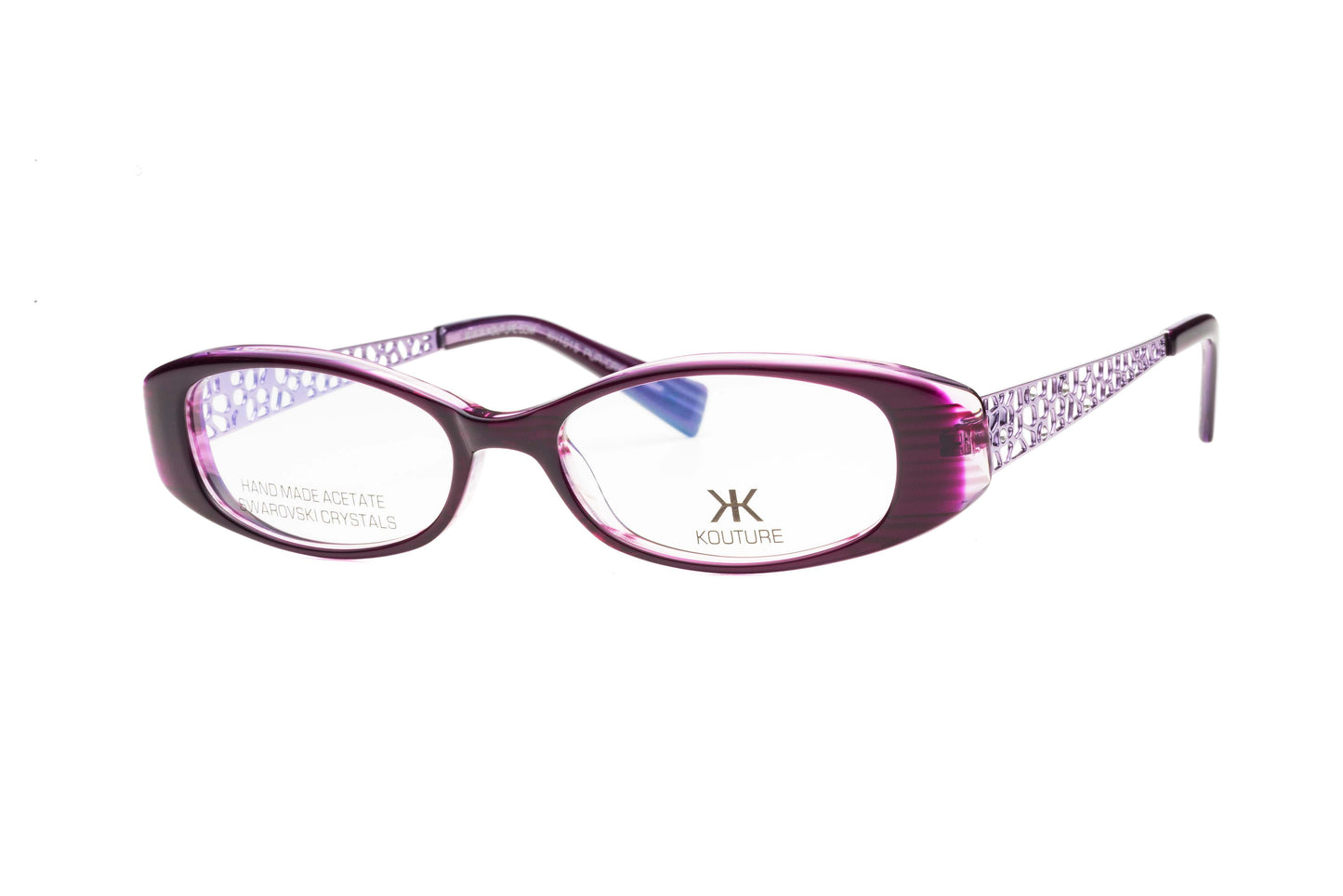 Kouture Kh1015 Purple Crystal Optical