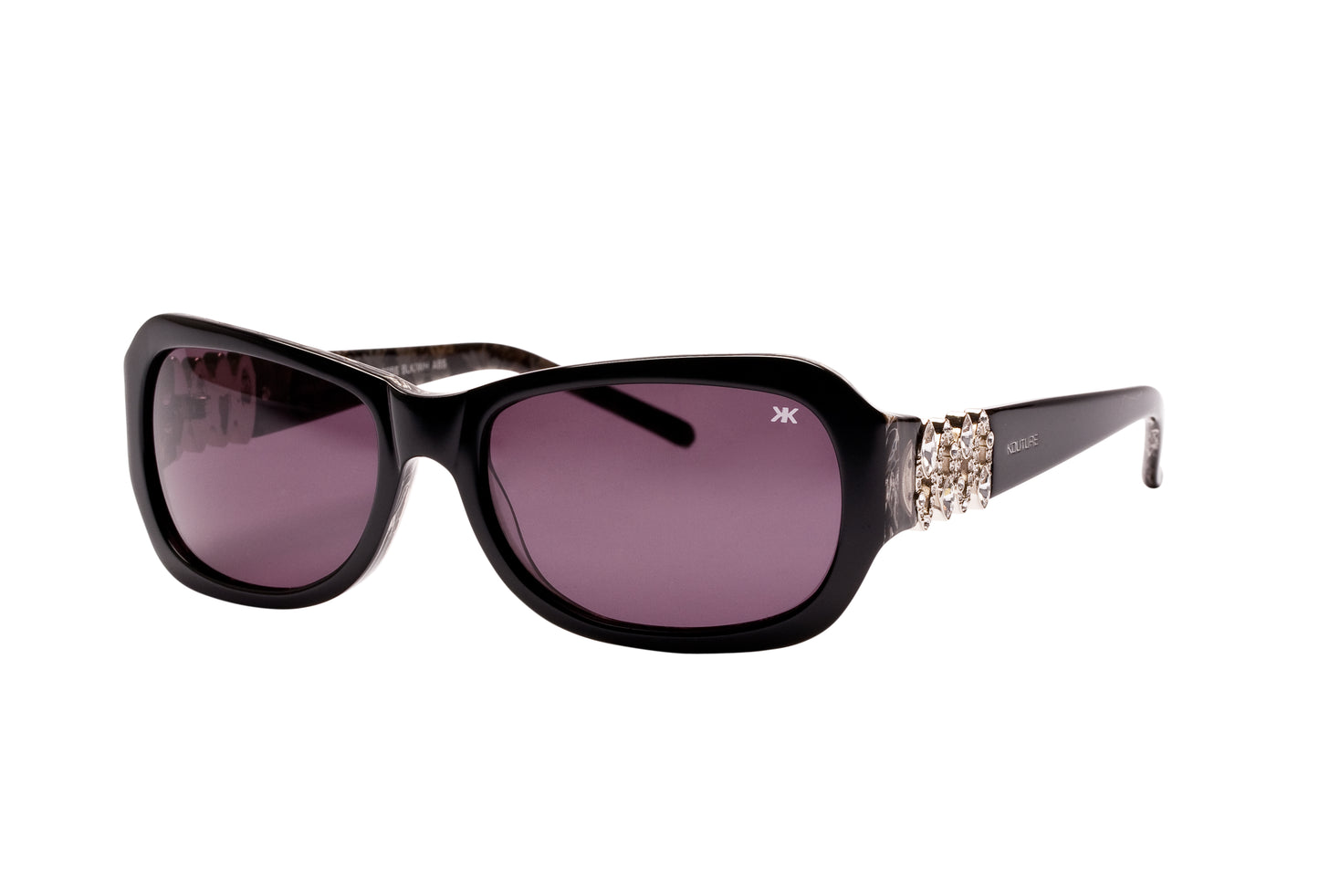 Kouture Kh5005 Black White Abstract Sunglass-ACCESOR-E