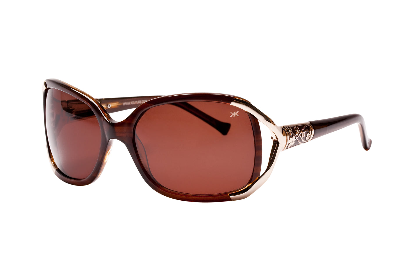 Kouture Kh5009 Coffee Coffee Glitter Sunglass-ACCESOR-E