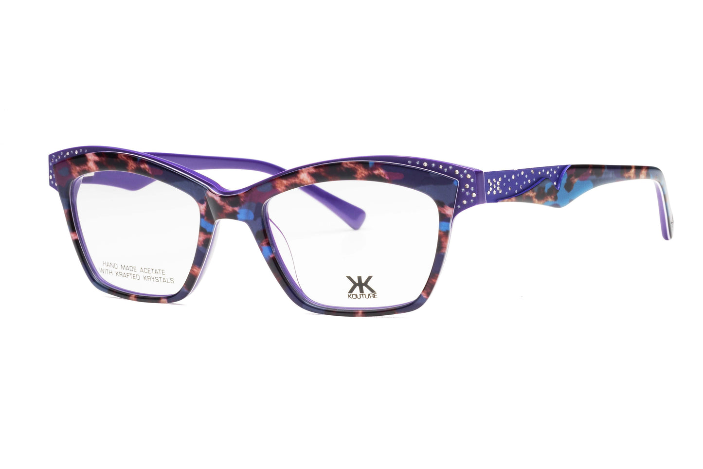 Kouture Kh-Belle Blue Havana Purple Optical