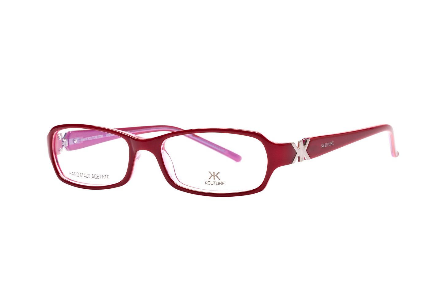Kouture Kp2504 Red Pink Transparent Purple Optical