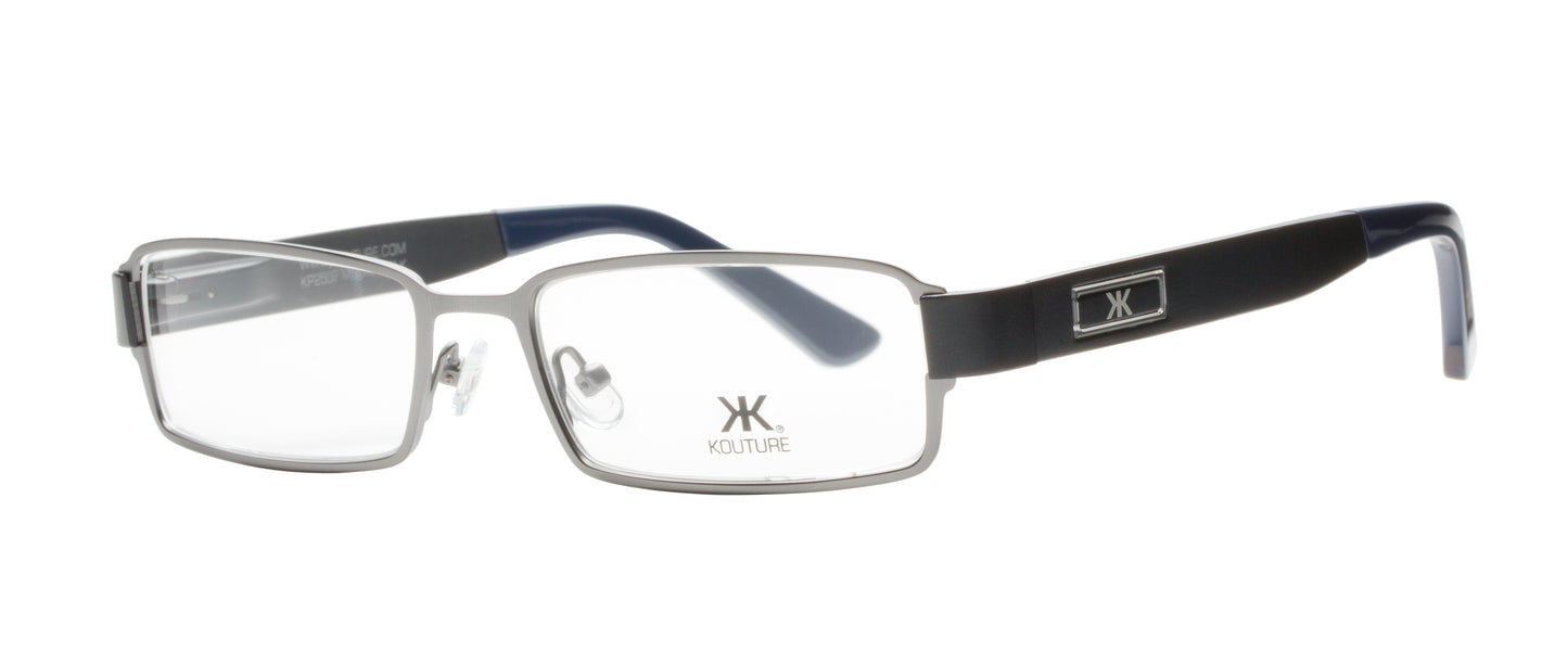 Kouture Kp2507 Matt Gun Matt Black Optical