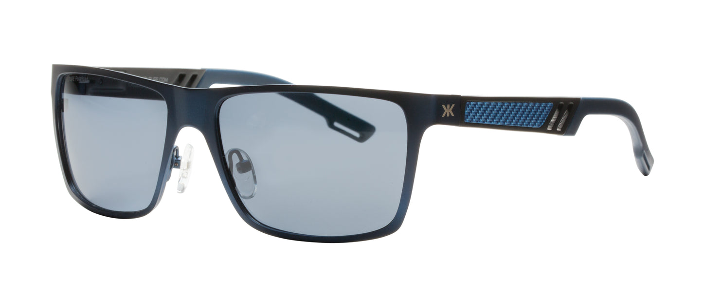 Kouture Kp6003S Matt Navy /Matt Gun Sunglass-ACCESOR-E