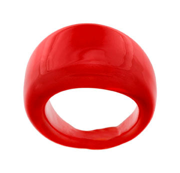Tre Monica Red Red - Md - Ring - Jewelry