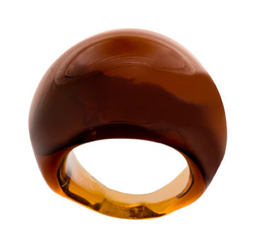 Tre Nina Dark Amber - Md - Ring - Jewelry