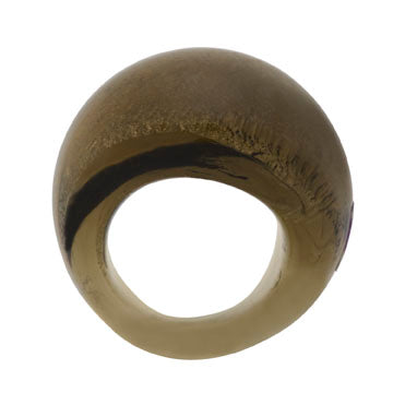 Tre Nina Silver Smoke - Lg - Ring - Jewelry