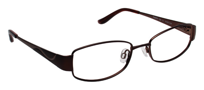SUPER FLEX \ SF-396 \ BROWN \ 1 \ 53- 17 \ 135 \ Optical Frame