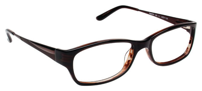 SUPER FLEX \ SF-400 \ BROWN \ 1 \ 54- 17 \ 135 \ Optical Frame