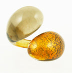 Tre Snake Gold Smoke - Md - Ring - Jewelry