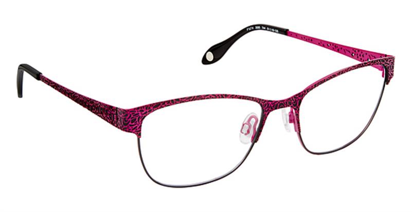 FYSH \ F-3585 \ BLACK FUCHSIA \ 744 \ 51-16 \ 135 \ OPTICAL