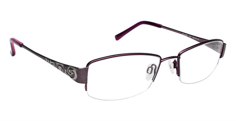 SUPER FLEX \ SF-1035T \ PURPLE \ 3 \ 53- 18 \ 135 \ Optical Frame