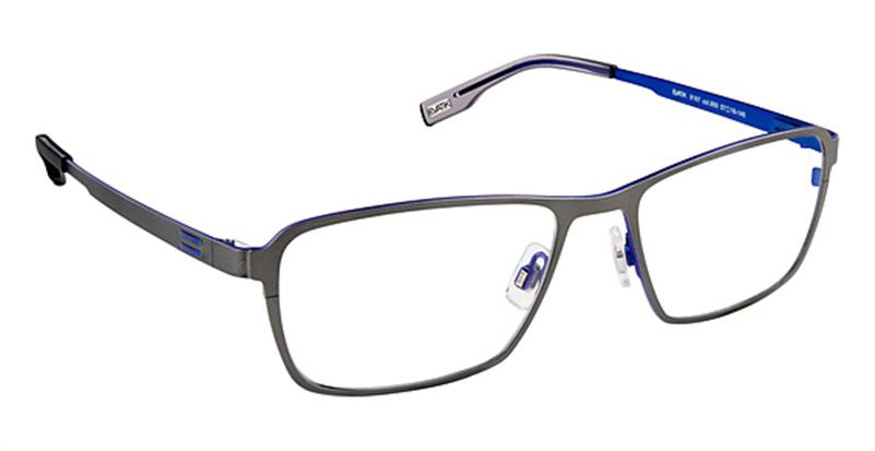 EVATIK \ E-9167 \ GREY BLUE \ 950 \ 57-18 \ 145 \ OPTICAL