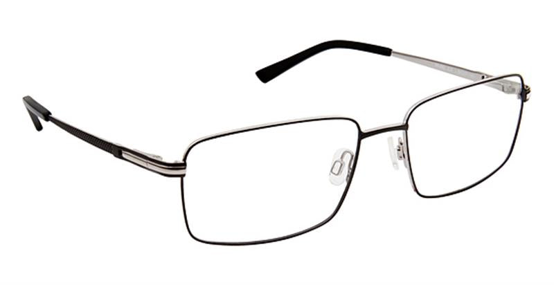 SUPER FLEX \ SF-492 \ BLACK GUN \ 2 \ 56-17 \ 145 \ Optical Frame