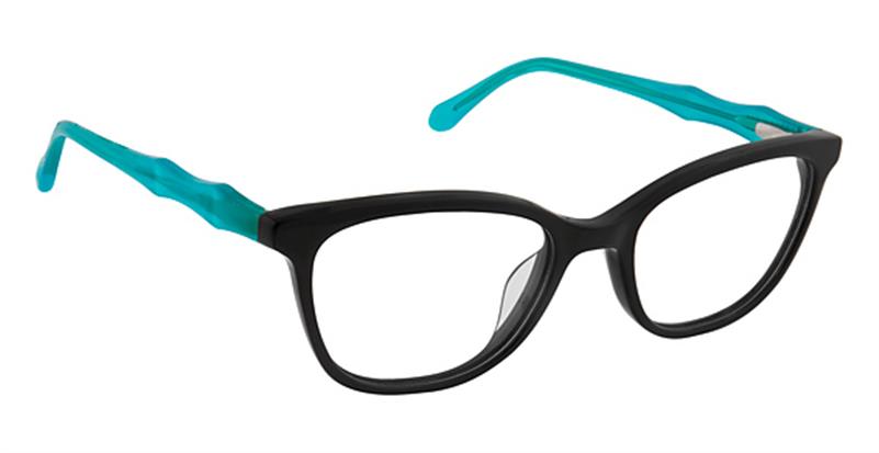 SUPERFLEX KIDS \ SFK-207 \ BLACK TURQUOISE \ S300 \ 46-16-125 \ OPTICAL