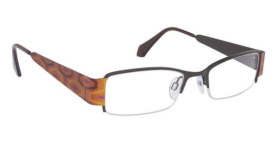 FYSH \ F-3415 \ BROWN ORANGE \ 415 \ 51-17 135 \ OPTICAL