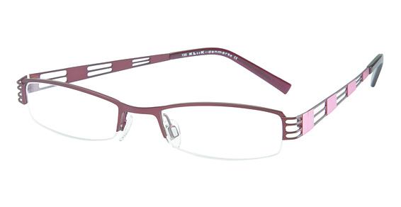 KLIIK \ K-287 \ BURGUNDY ROSE \ 237 \ 48-18 \ 135 \ OPTICAL
