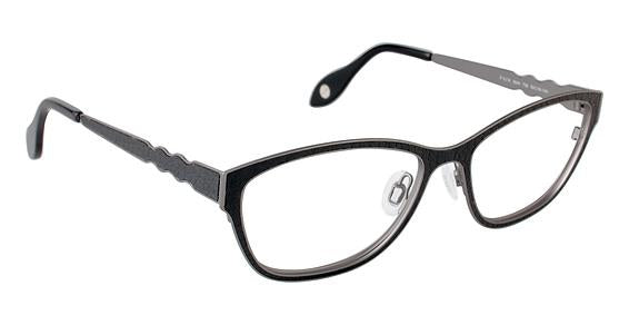 FYSH \ F-3544\ BLACK SNAKESKIN \ 759 \ 53-16 \ 140 \ OPTICAL