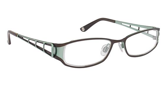 FYSH \ F-3419 \ BROWN AQUA \ 391 \ 52-18 135 \ OPTICAL