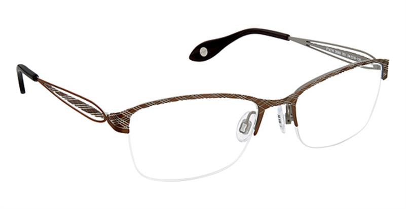 FYSH \ F-3589 \ BROWN TAUPE \ 761 \ 54-18 \ 135 \ OPTICAL