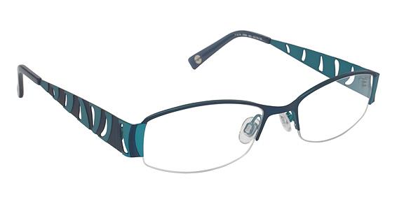 FYSH \ F-3429 \ BLUE TURQUOISE \ 363 \ 53-18 \ 135 \ OPTICAL