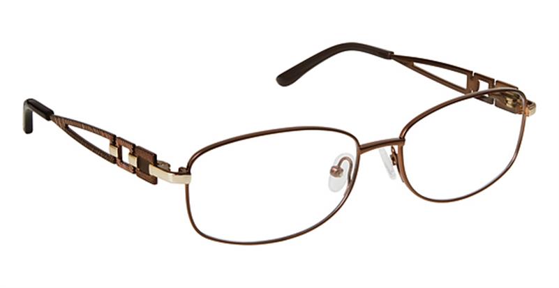 SUPERFLEX TECH \ SF-1108T \ BROWN GOLD \ S102 \ 55-16-140 \ OPTICAL