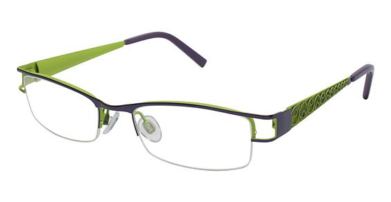 KLIIK \ K-449 \ PURPLE GREEN \ 418 \ 51-18 135 \ OPTICAL