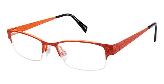 KLIIK \ K-498 \ RED ORANGE\ 278 \ 47-18 \135 \ OPTICAL