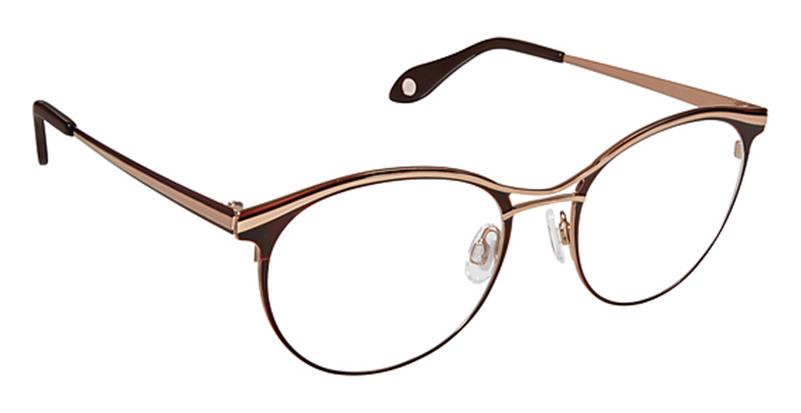 FYSH \ F-3630 \ BROWN ROSE GOLD \ S202 \ 51-18-135 \ OPTICAL