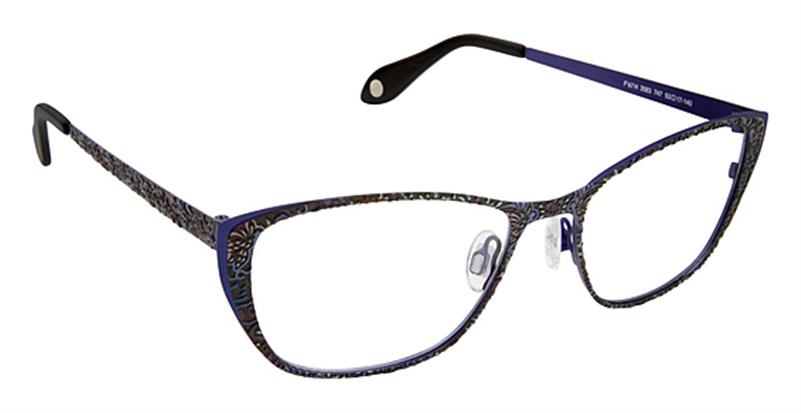 FYSH \ F-3583 \ BLACK COBALT \ 747 \ 53-17 \ 140 \ OPTICAL
