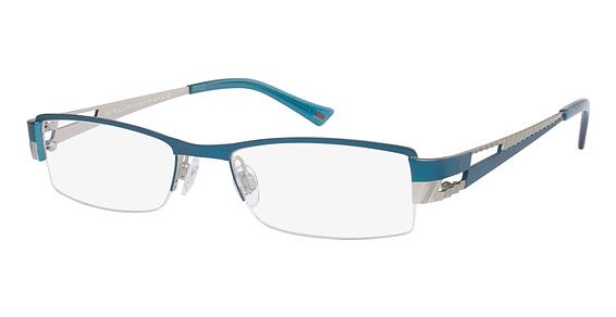 KLIIK \ K-422 \ TEAL SILVER \ 197 \ 51-18 135 \ OPTICAL