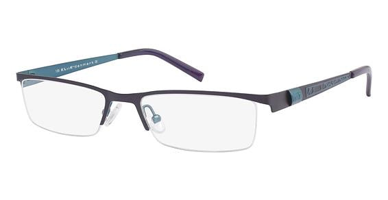 KLIIK \ K-421 \ PURPLE TURQ \ 198 \ 51-17 135 \ OPTICAL