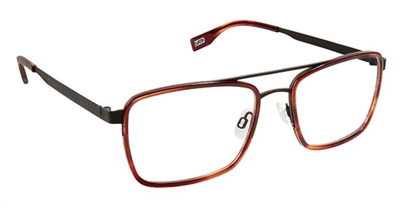 EVATIK \ E-9190 \ BLACK COGNAC \ M212 \ 53-18-140 \ OPTICAL