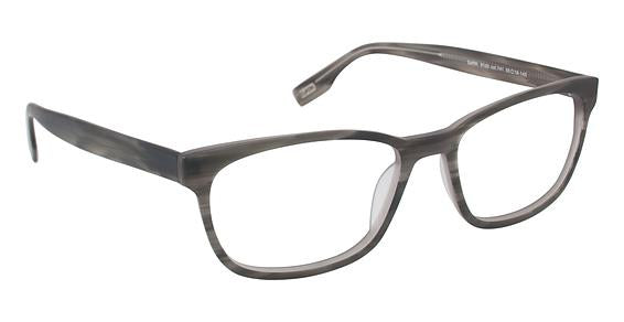 EVATIK \ E-9120 \ MATTE GREY HORN \ 741 \ 55-18 145 \ OPTICAL