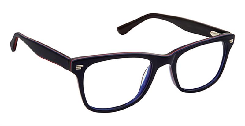 SUPERFLEX KIDS \ SFK-205 \ NAVY RED \ S301 \ 48-17-135 \ OPTICAL