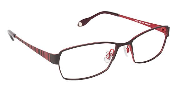 FYSH \ F-3508 \ BROWN RED \ 733 \ 55-16 \ 140 \ OPTICAL