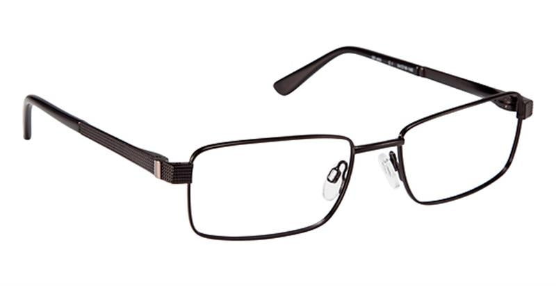 SUPER FLEX \ SF-455 \ BLACK \ 1 \ 54- 18 \ 140 \ Optical Frame