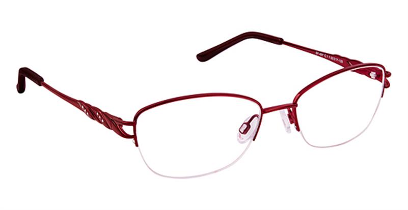 SUPER FLEX \ SF-497 \ BURGUNDY \ 1 \ 52-17 \ 135 \ OPTICAL