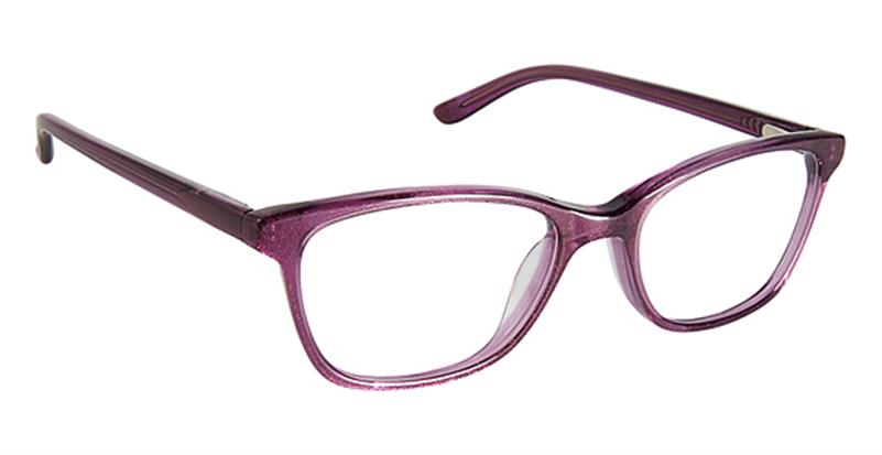 SUPERFLEX KIDS \ SFK-217 \ PURPLE GLITTER \ S307 \ 48-16-130 \ OPTICAL