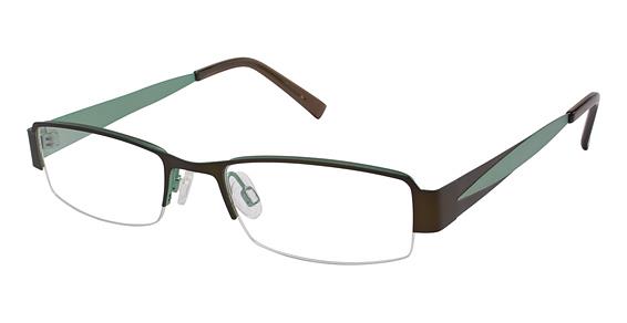 KLIIK \ K-432 \ BROWN / TEAL \ 233 \ 48-18 \ 135 \ OPTICAL