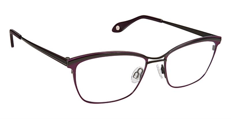 FYSH \ F-3628 \ PURPLE BLACK \ S207 \ 52-17-140 \ OPTICAL