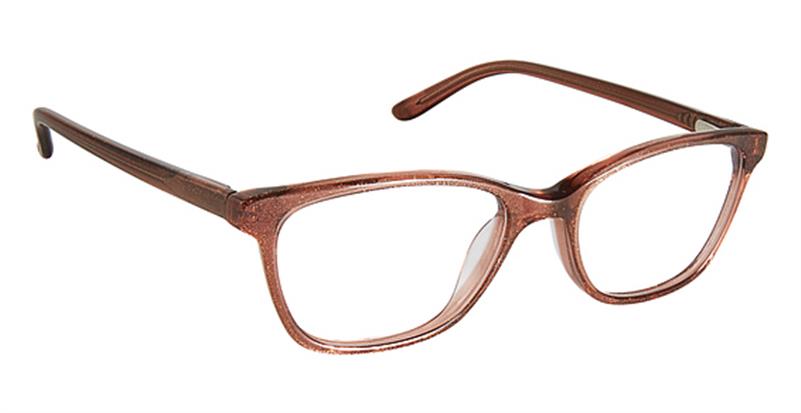 SUPERFLEX KIDS \ SFK-217 \ BROWN GLITTER \ S302 \ 46-16-125 \ OPTICAL
