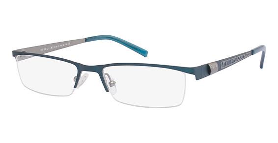 KLIIK \ K-421 \ TEAL SILVER \ 197 \ 51-17 135 \ OPTICAL