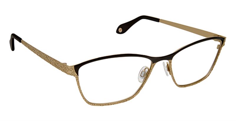 FYSH \ F-3610 \ BLACK GOLD \ 842 \ 58-17 \ 140 \ OPTICAL