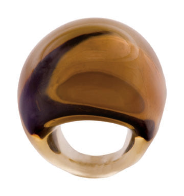 Tre Anita Smoke Smoke - Lg  -  Ring - Jewelry