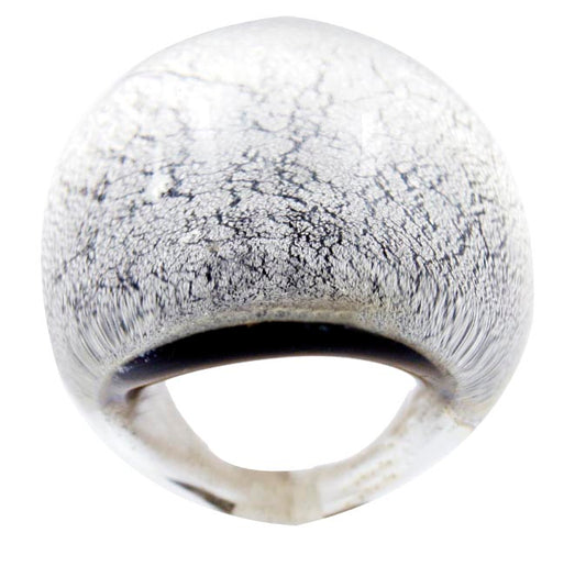 Tre Anita Silver Smoke - Md  -  Ring - Jewelry