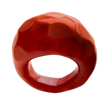 Tre Gisele Red Red - Sm  -  Ring - Jewelry