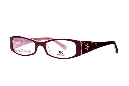 Kouture Kh1004  Burgundy Light Pink  Optical