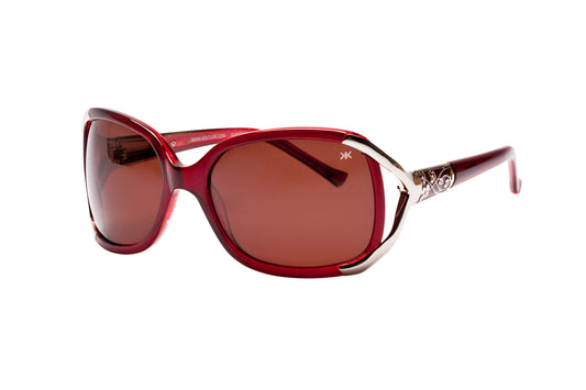 Kouture Kh5009 Red Red Glitter Sunglass-ACCESOR-E